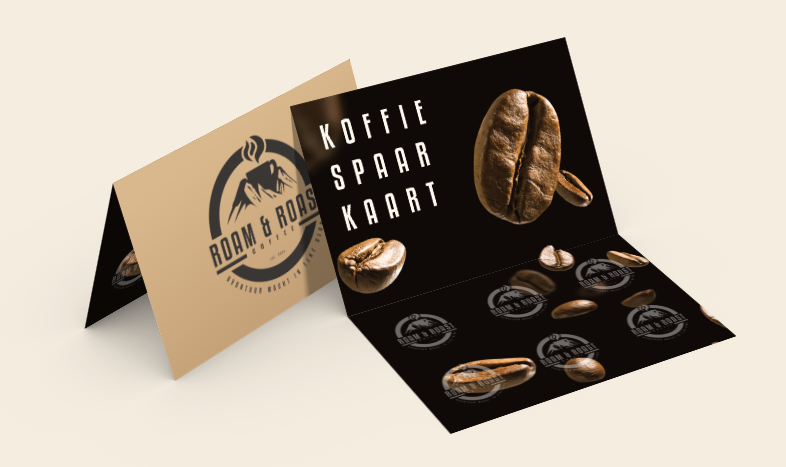 Onze geweldige Koffie Spaar Kaart | Roam & Roast Coffee